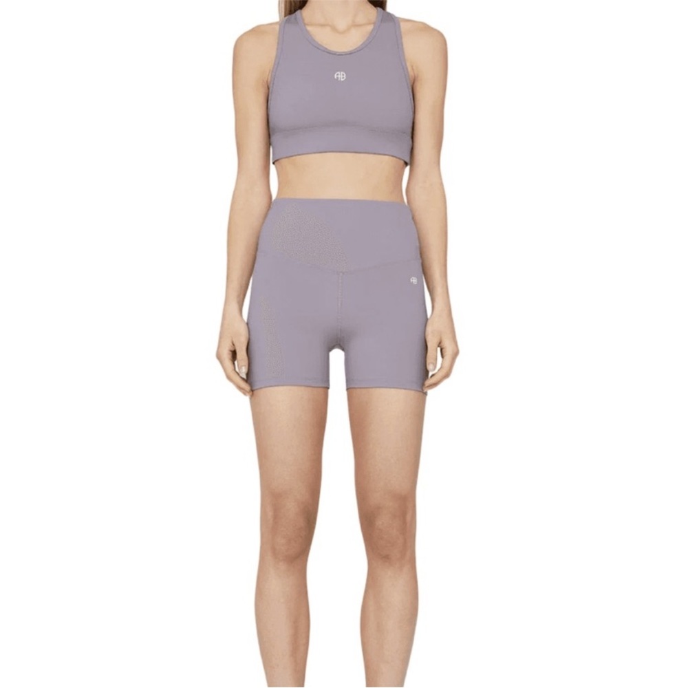 Anine Bing Blair Bra Violet Large $65